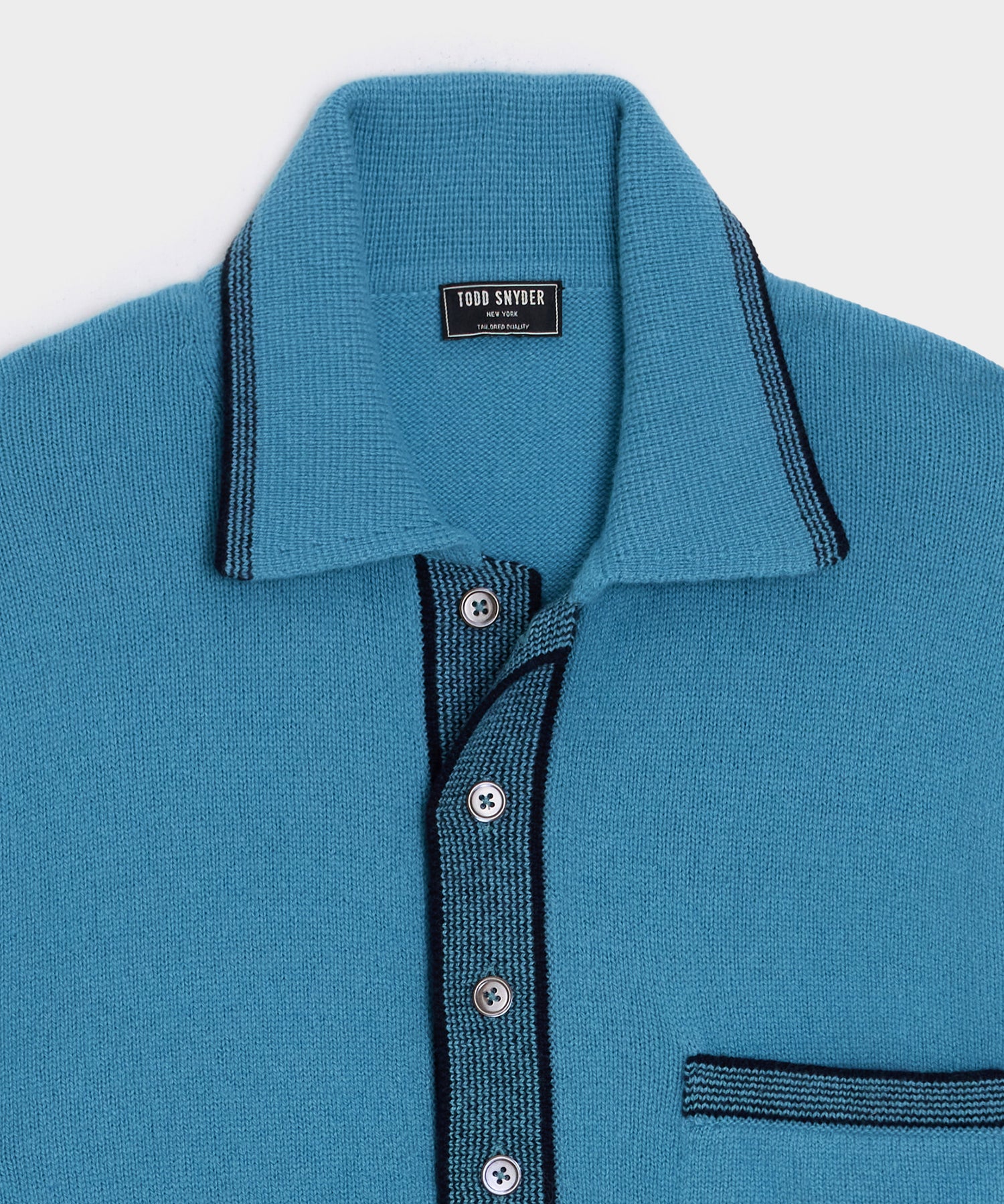 Wool Tipped Sweater Polo - Image 6