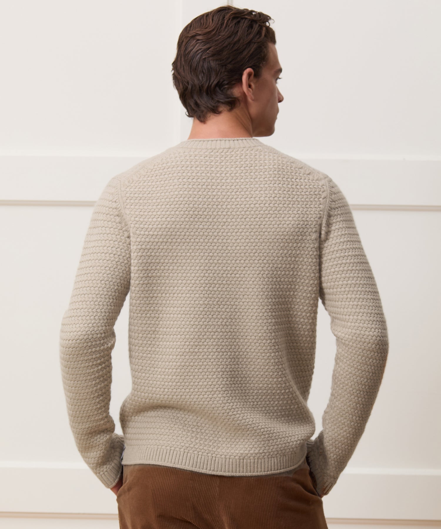 Italian Merino Fisherman Sweater - Image 5