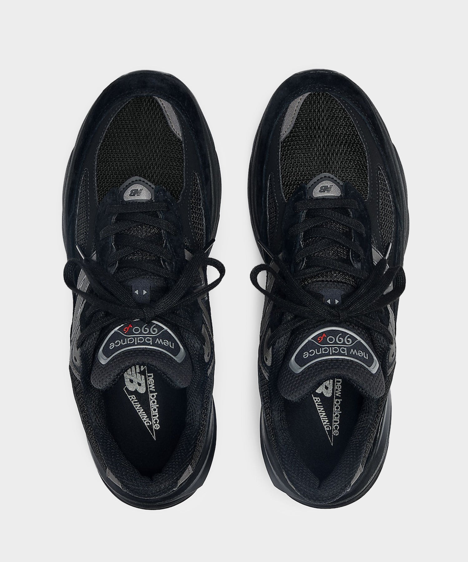 New Balance Made in USA 990v6 in Triple Black - Image 3