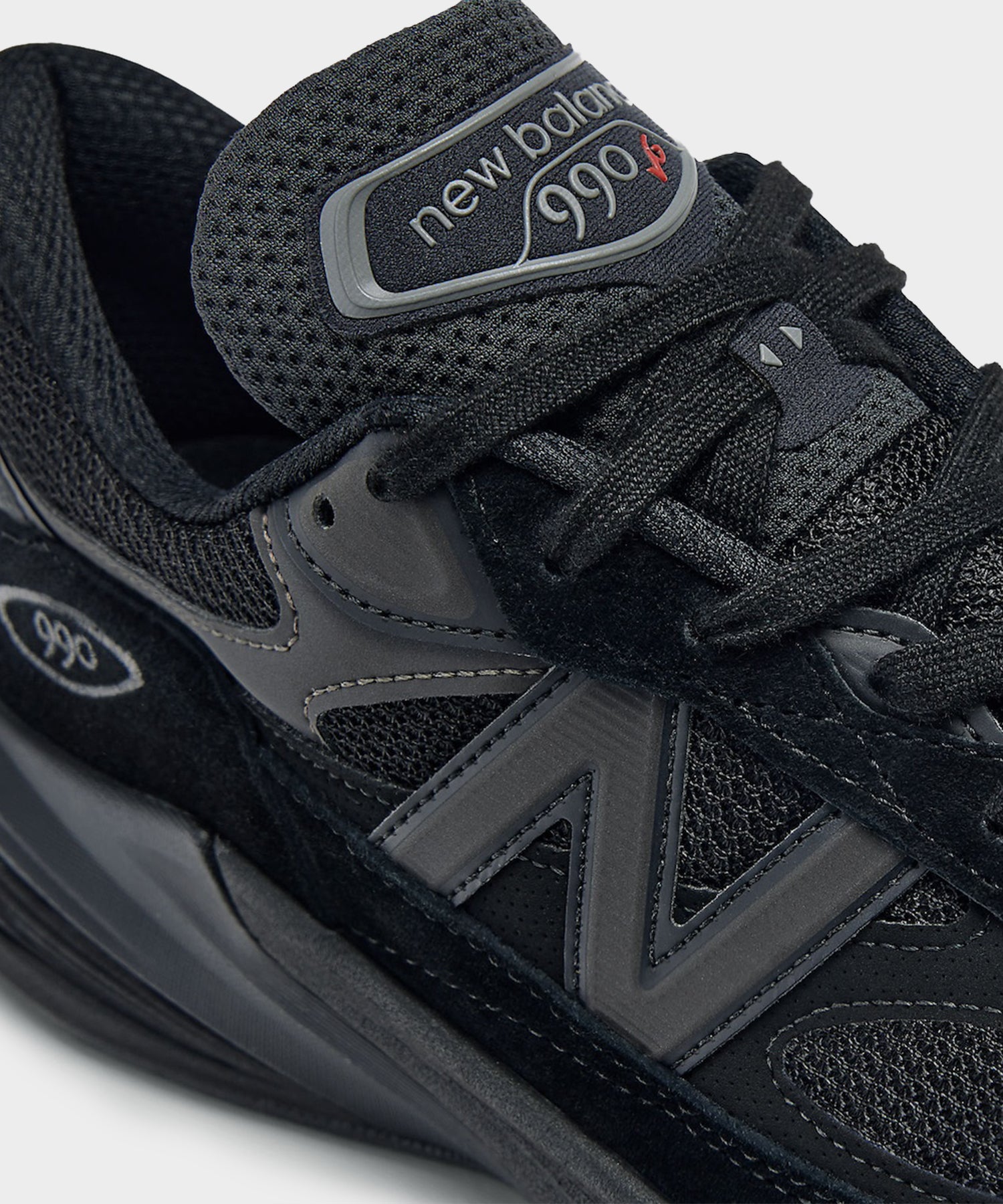 New Balance Made in USA 990v6 in Triple Black - Image 5