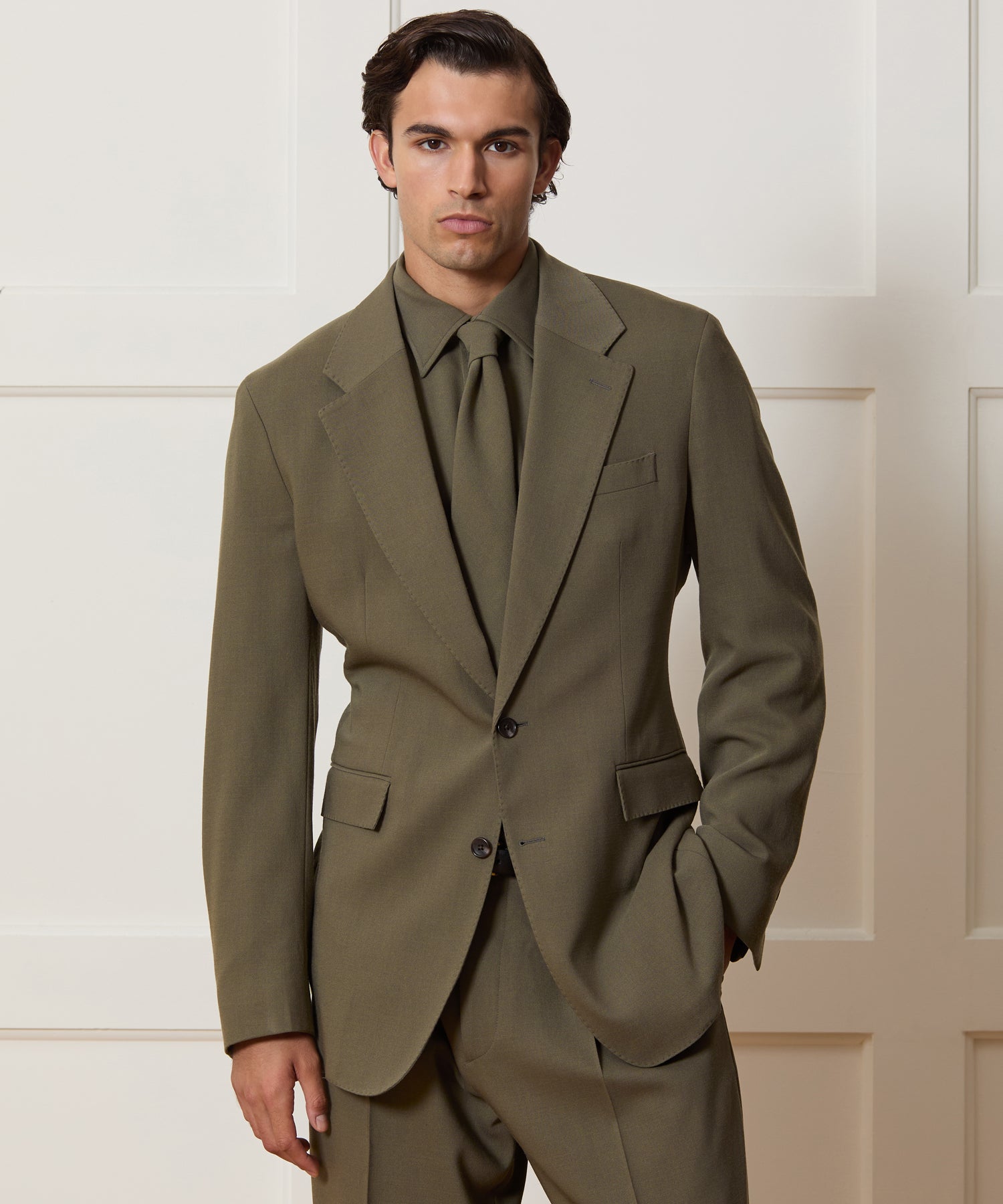 Italian Crepe Wythe Jacket - Image 2
