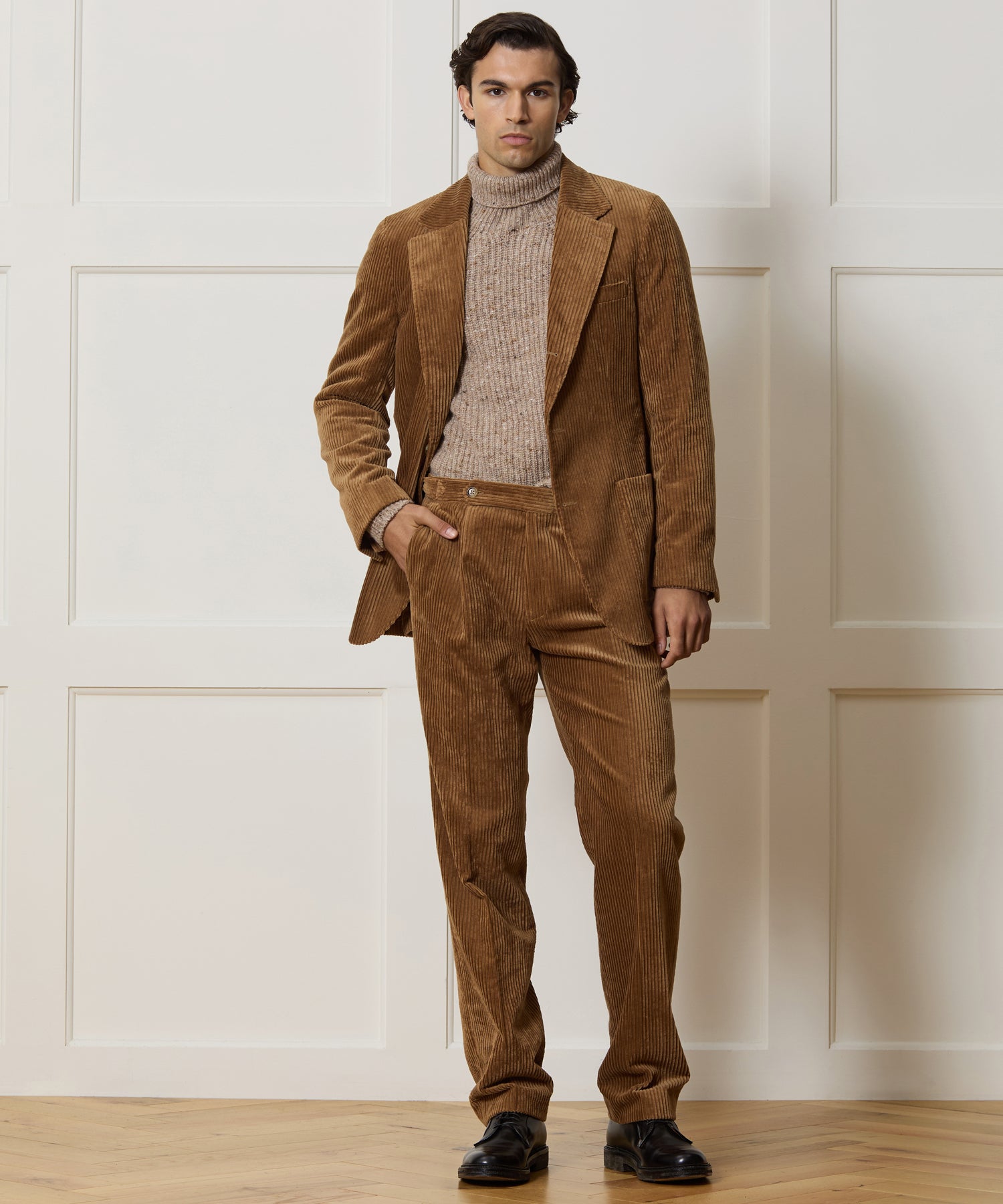 Italian Wide Wale Corduroy Madison Jacket - Image 3