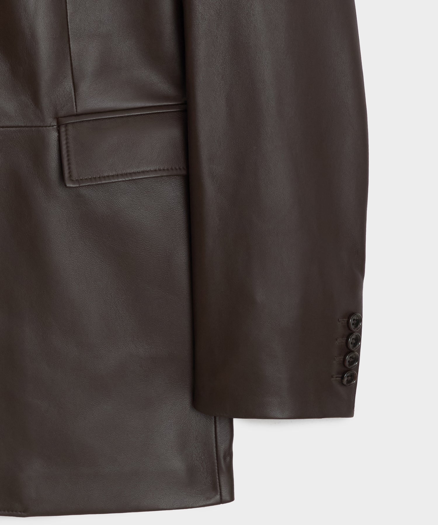 Italian Leather Sport Coat - Image 7