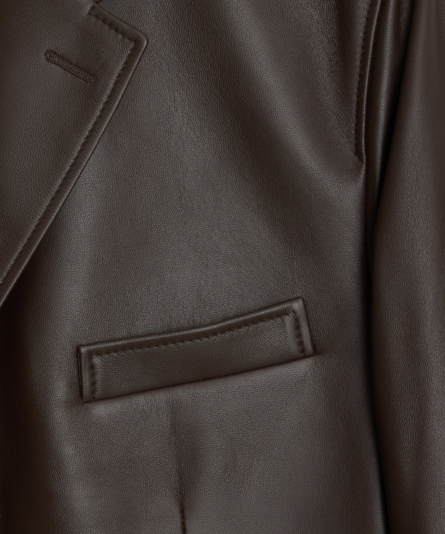 Italian Leather Sport Coat - Image 8