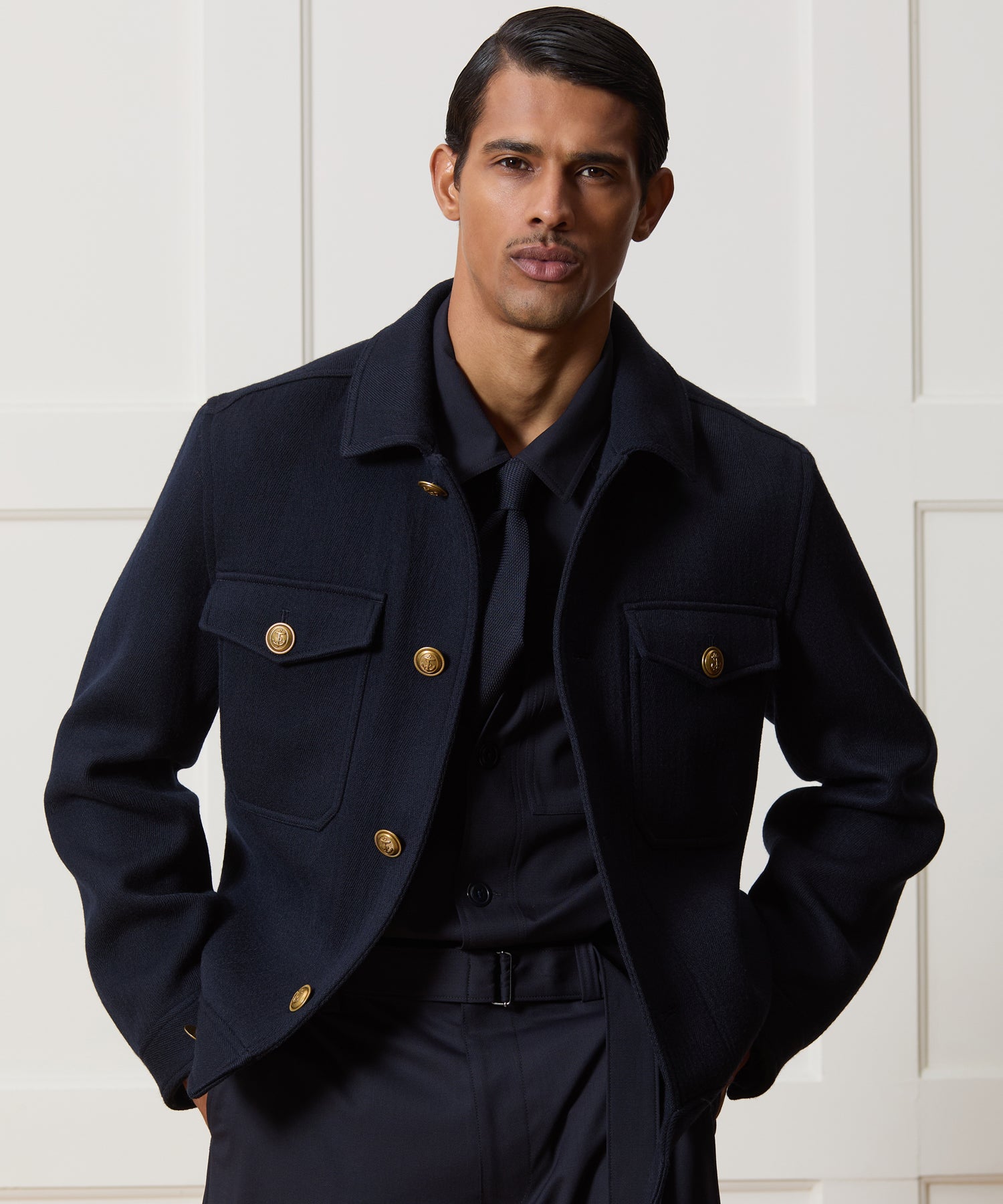 Italian Wool Eisenhower Jacket - Image 2