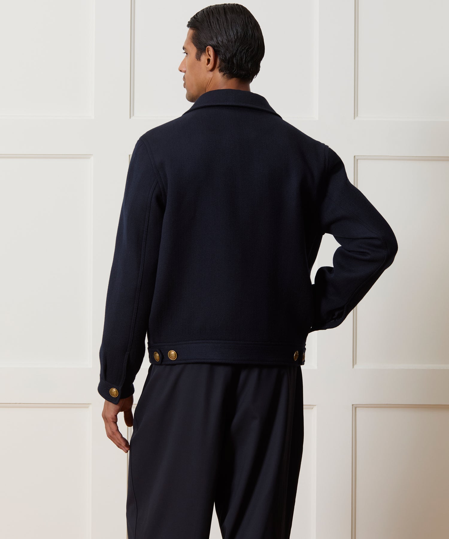 Italian Wool Eisenhower Jacket - Image 5