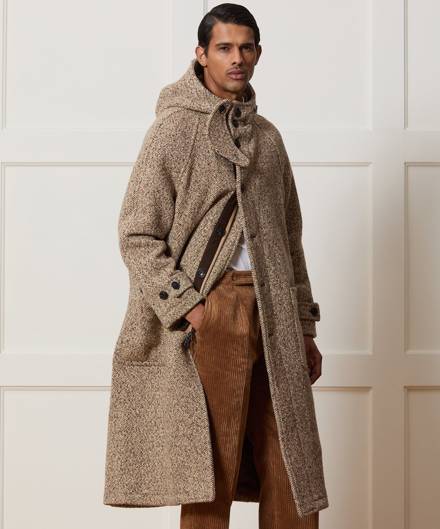 Italian Wool Stadium Coat - Image 3