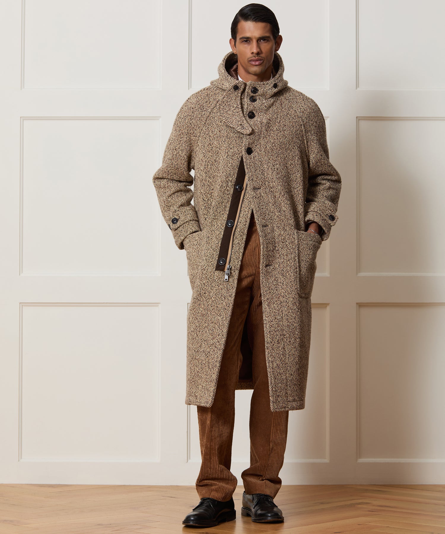 Italian Wool Stadium Coat - Image 2