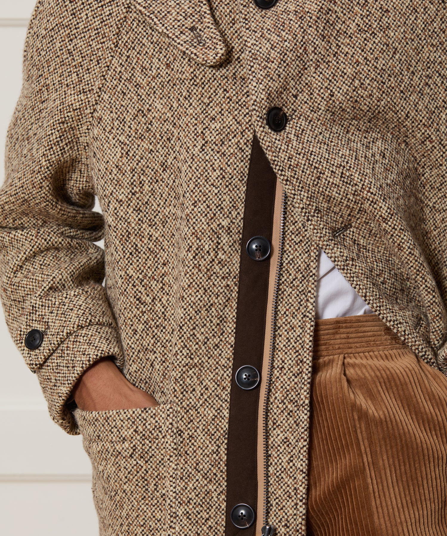 Italian Wool Stadium Coat - Image 4