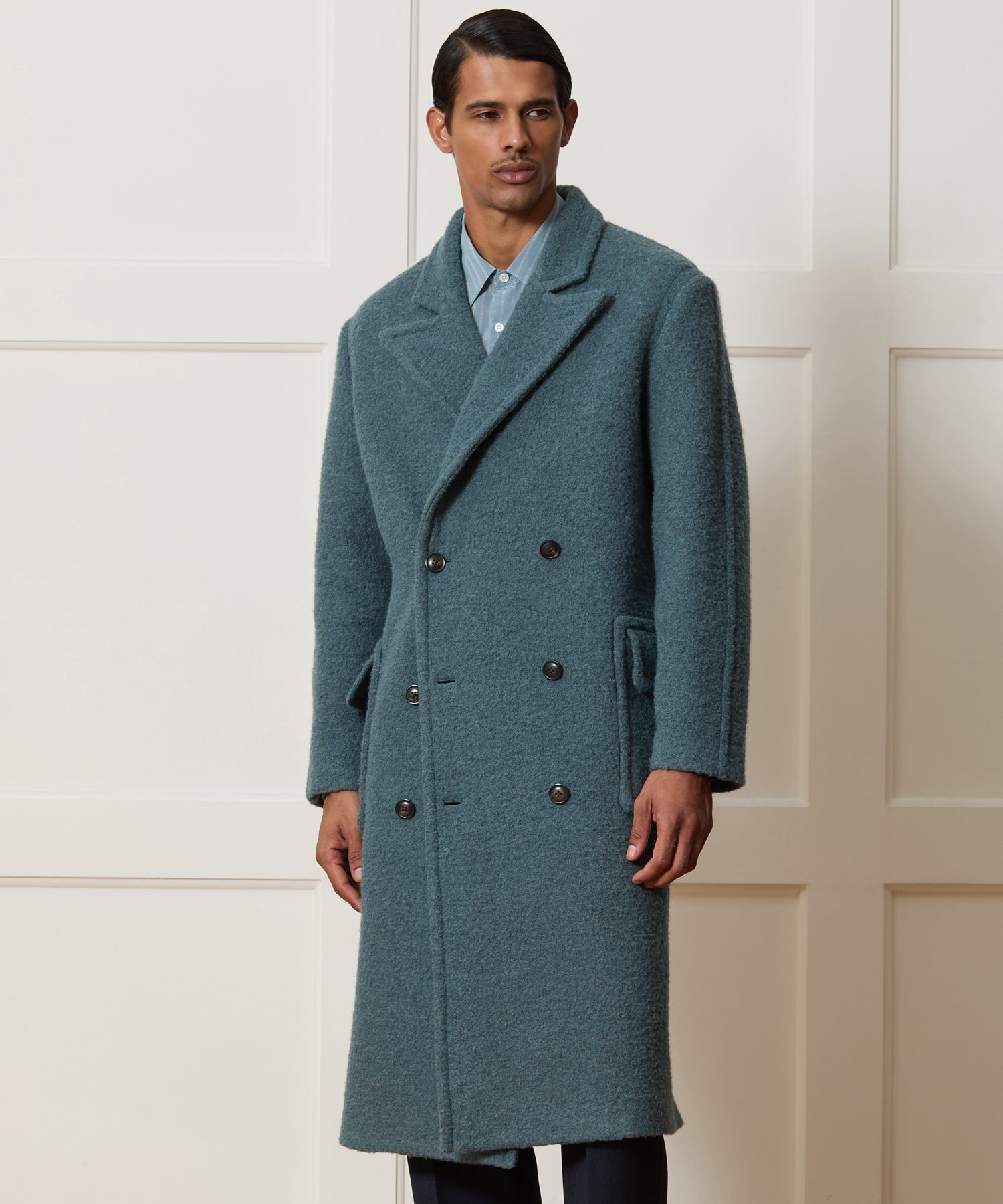 Italian Wool-Alpaca Spectator Coat - Image 2