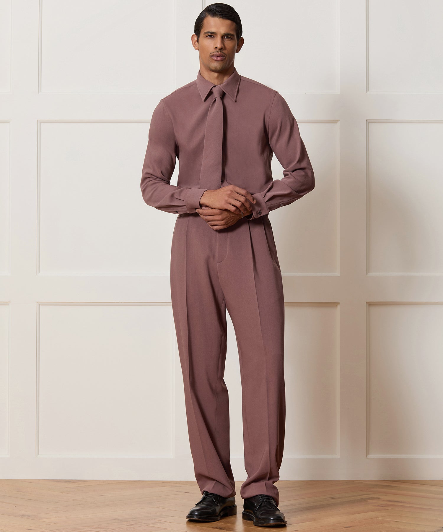 Italian Crepe Hollywood Trouser - Image 3