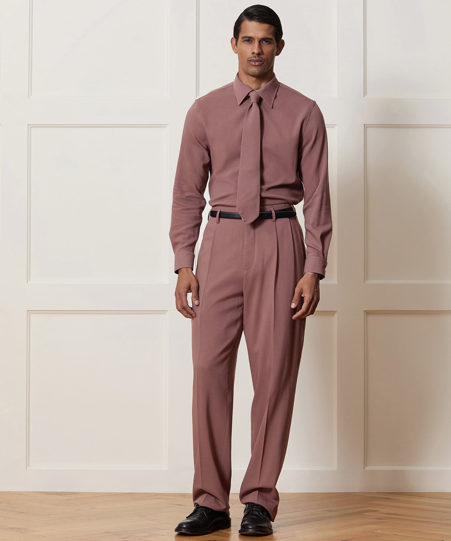 Italian Crepe Wool Shirt - Image 3