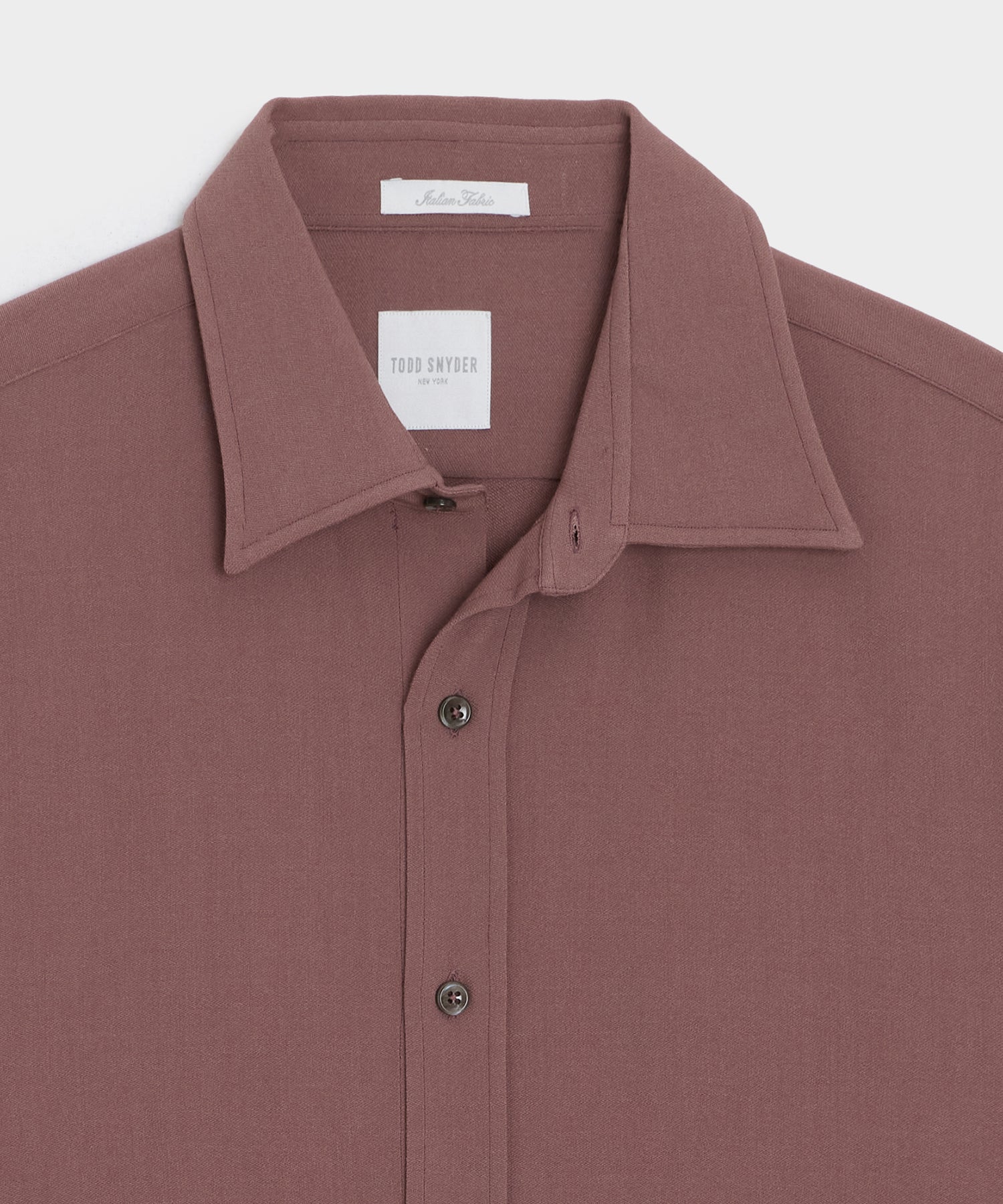 Italian Crepe Wool Shirt - Image 6