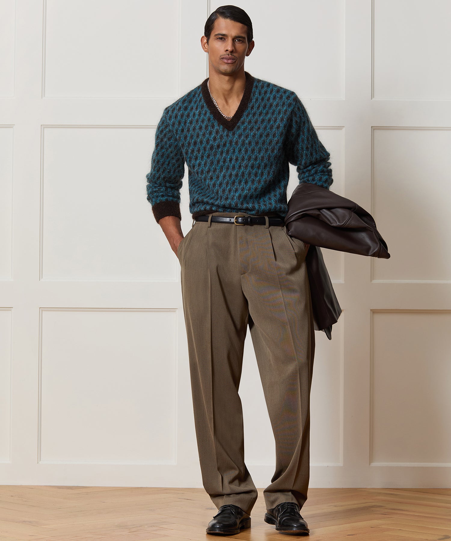 Italian Cavalry Twill Hollywood Trouser - Image 3