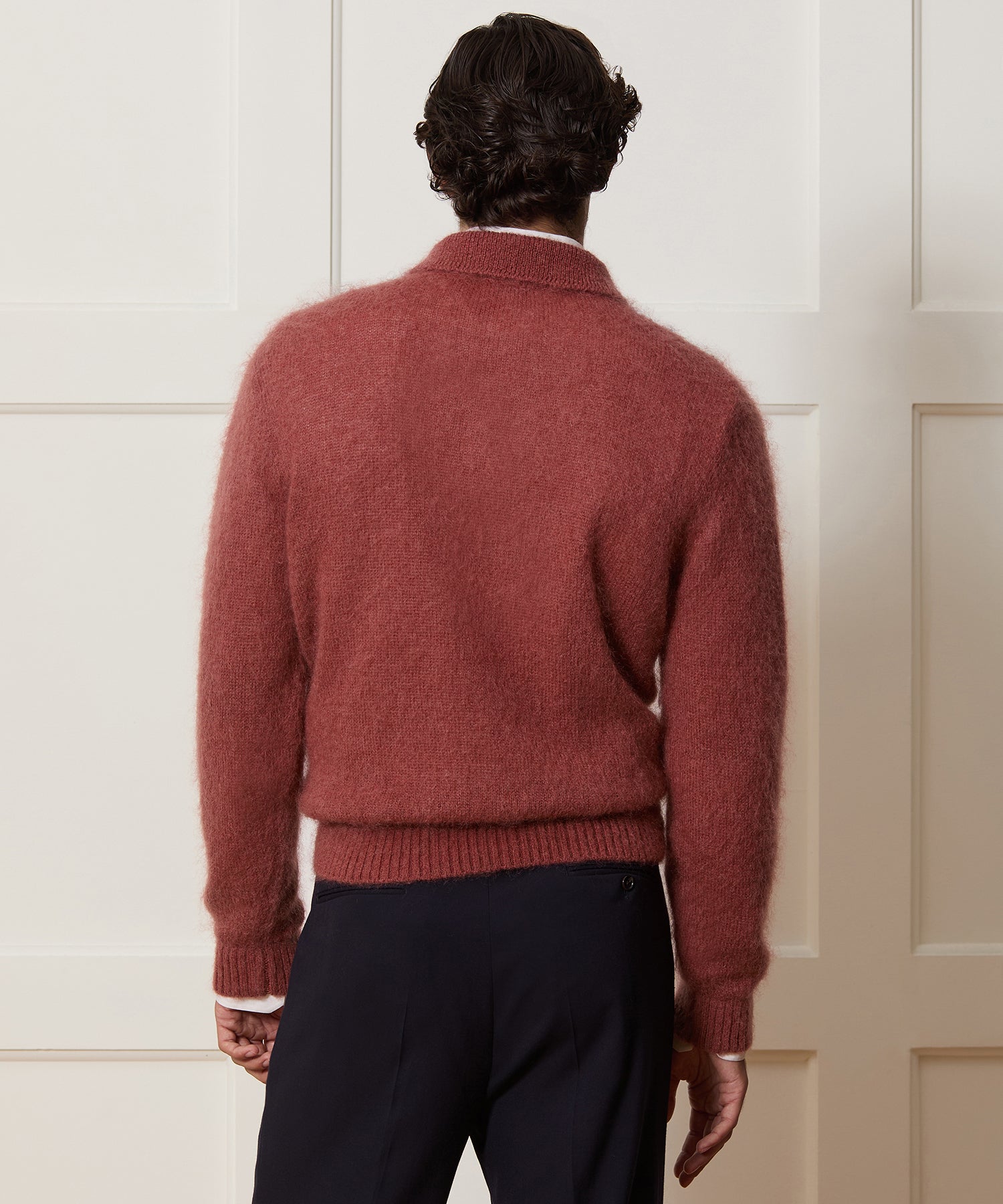 Italian Mohair Sweater Polo - Image 5