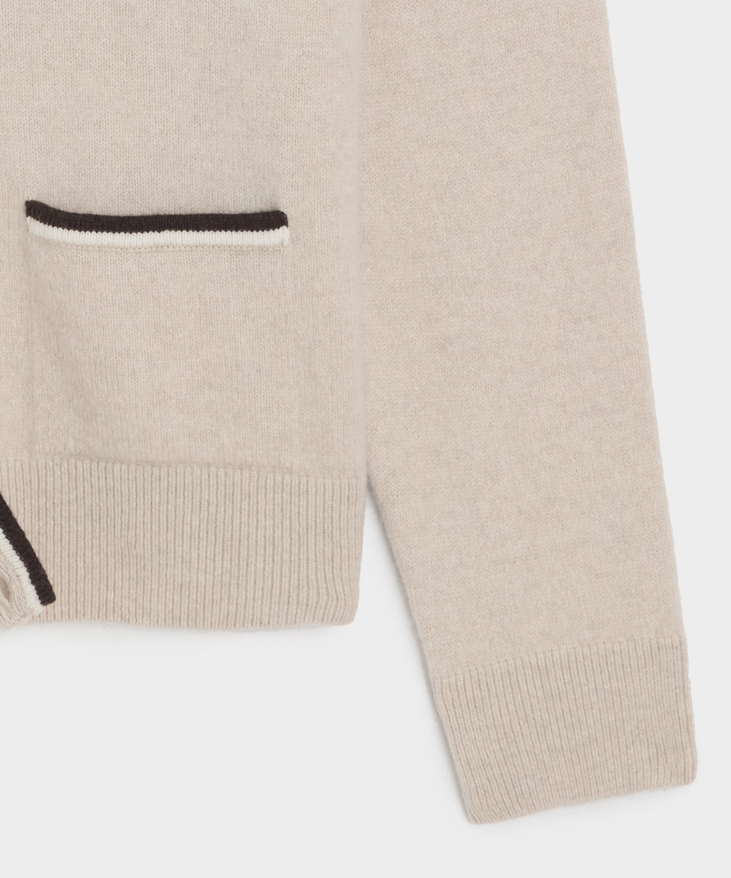 Wool Tipped Cardigan - Image 7