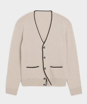 Wool Tipped Cardigan