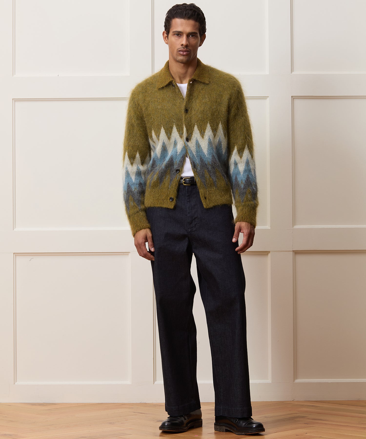 Italian Mohair Sweater Jacket - Image 3