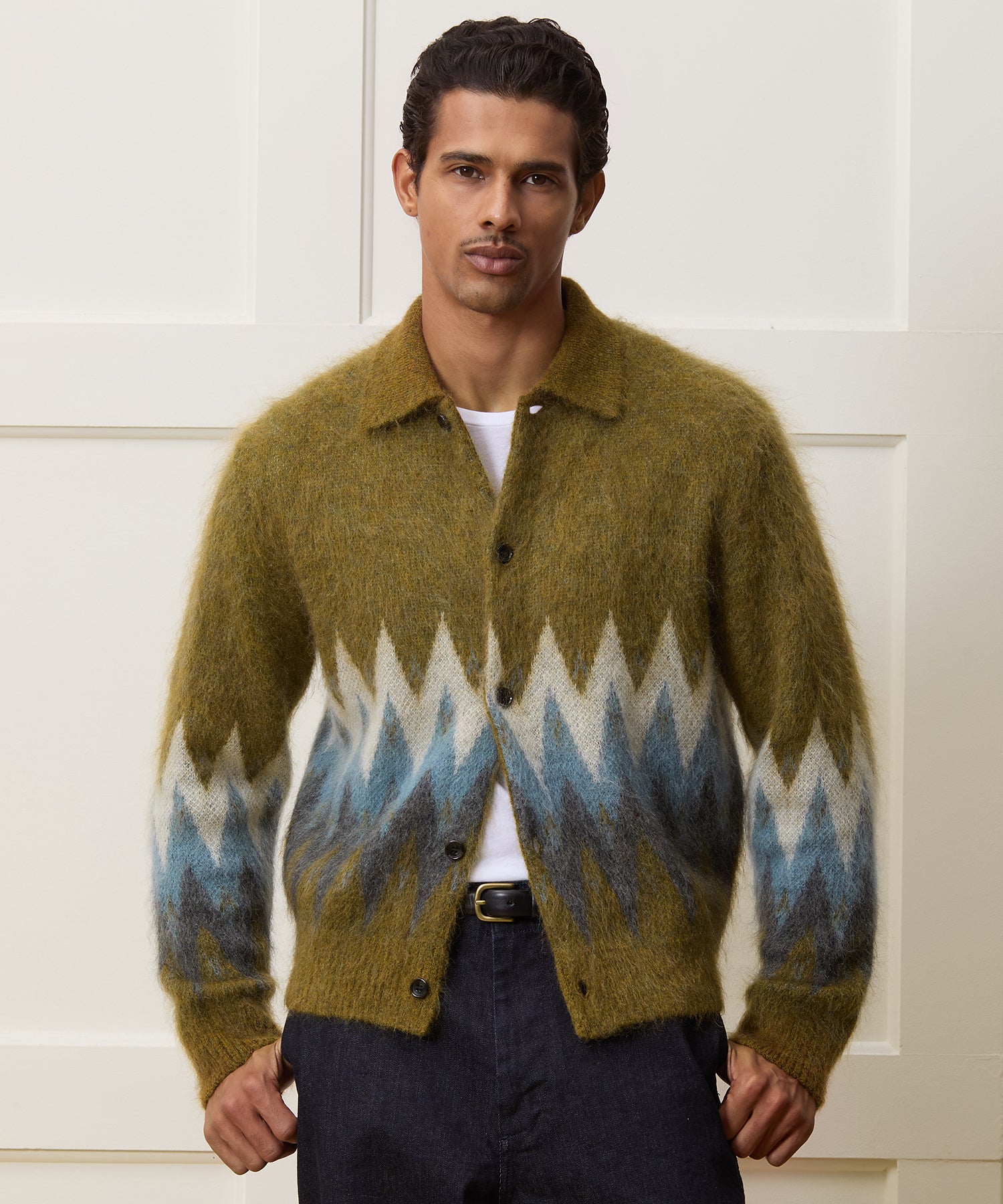 Italian Mohair Sweater Jacket - Image 2