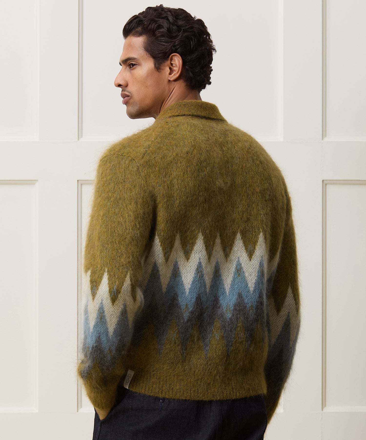 Italian Mohair Sweater Jacket - Image 5