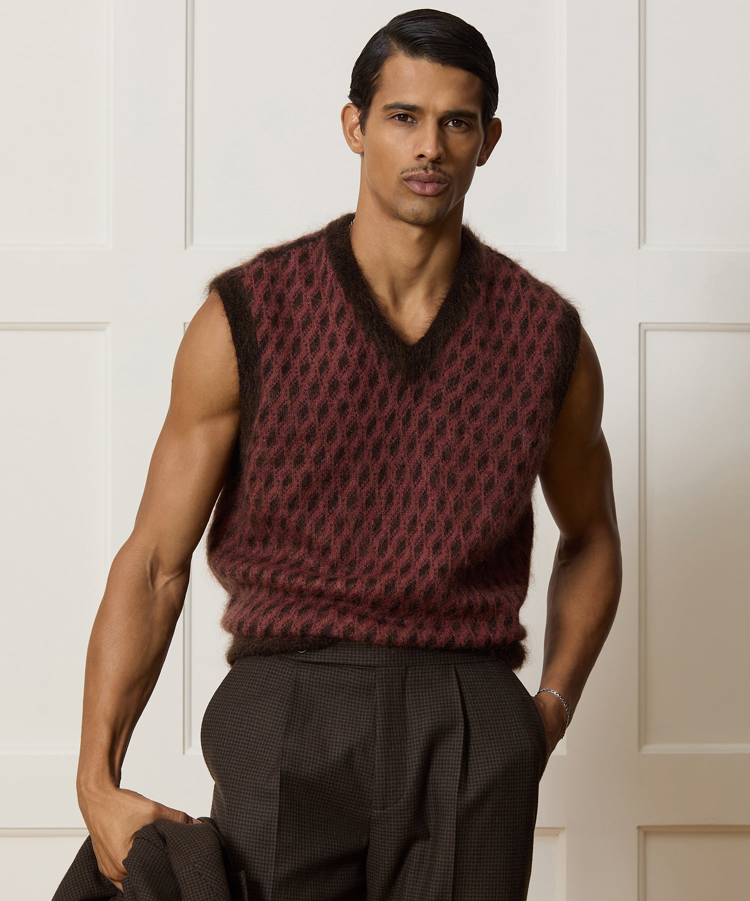 Italian Mohair Sweater Vest - Image 2