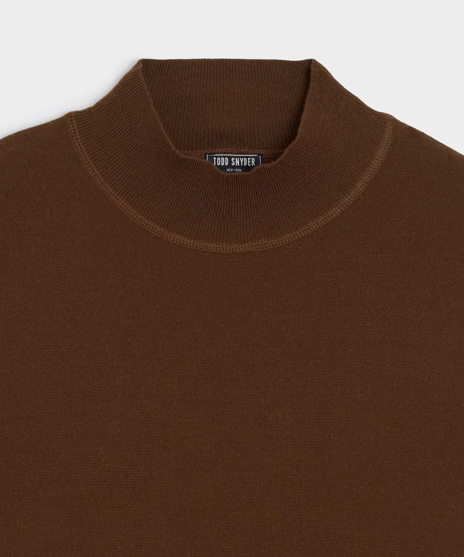 Merino Mock Neck Sweater - Image 6