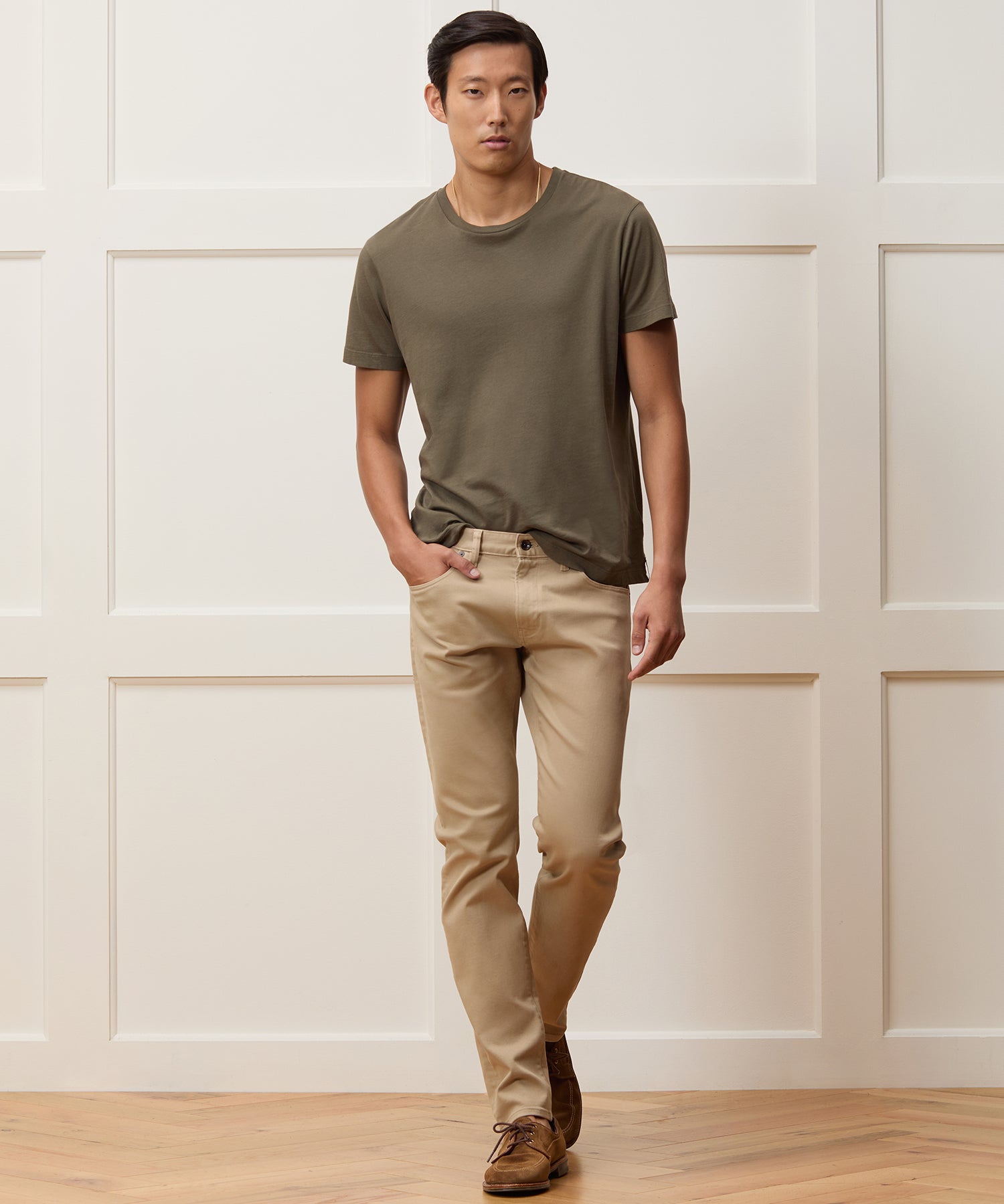 Slim Fit 5-Pocket Chino - Image 4