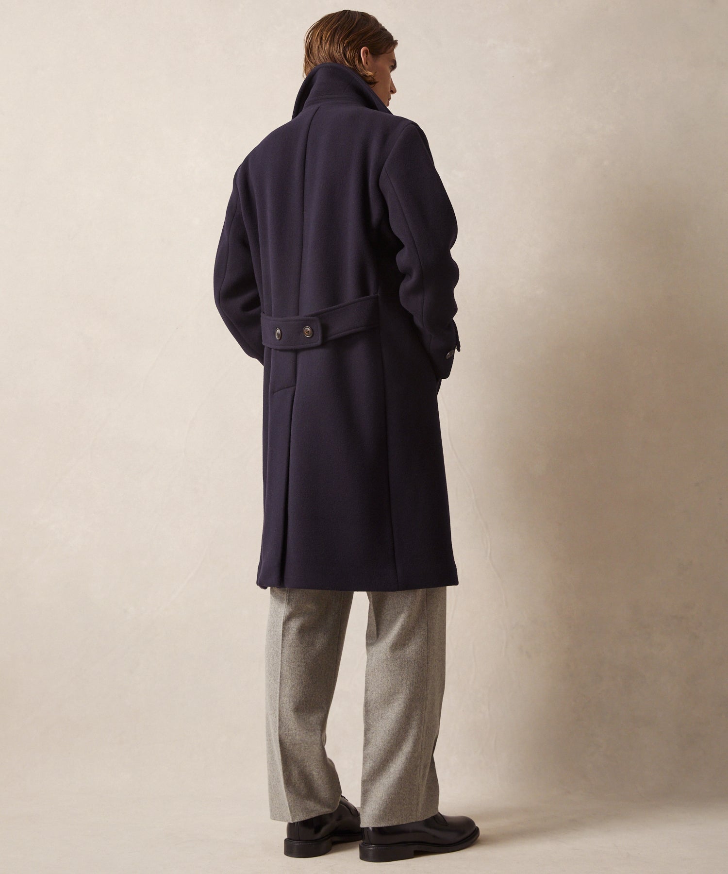 Italian Wool Officer Coat - Image 5