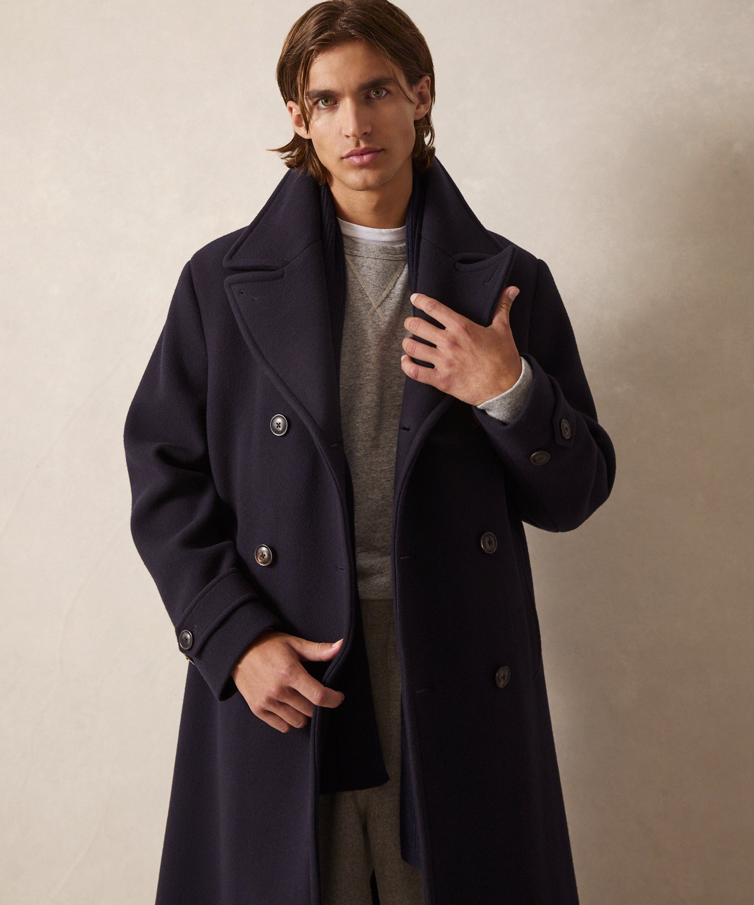 Italian Wool Officer Coat - Image 6