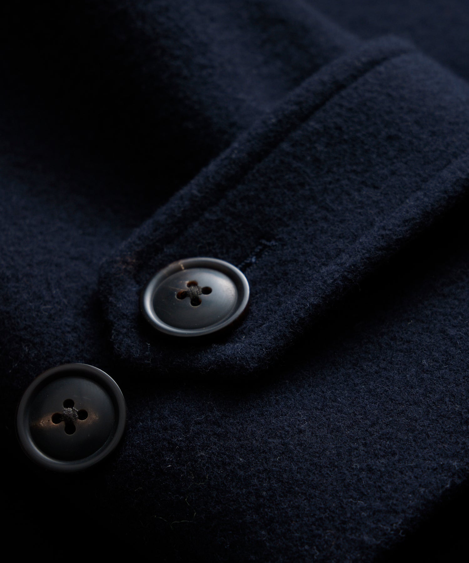 Italian Wool Officer Coat - Image 4