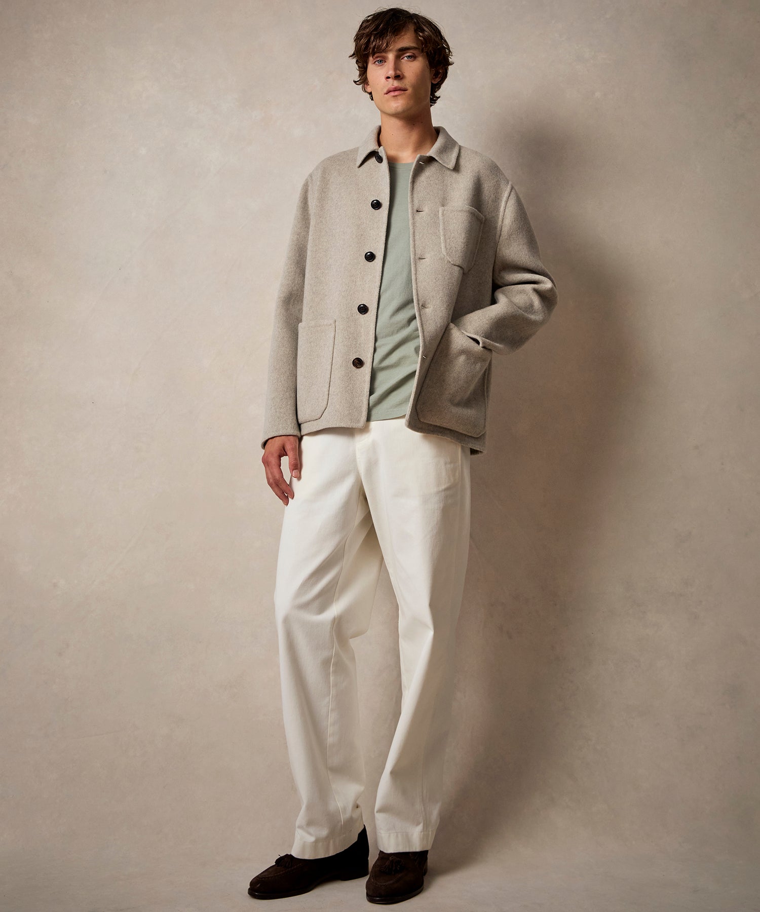 Italian Cashmere Chore Coat - Image 6