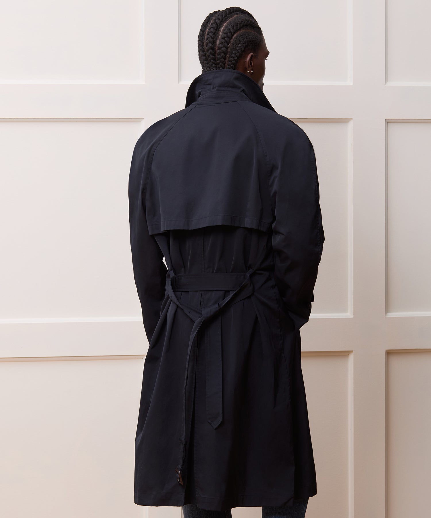 Italian Nylon Trench Coat - Image 5