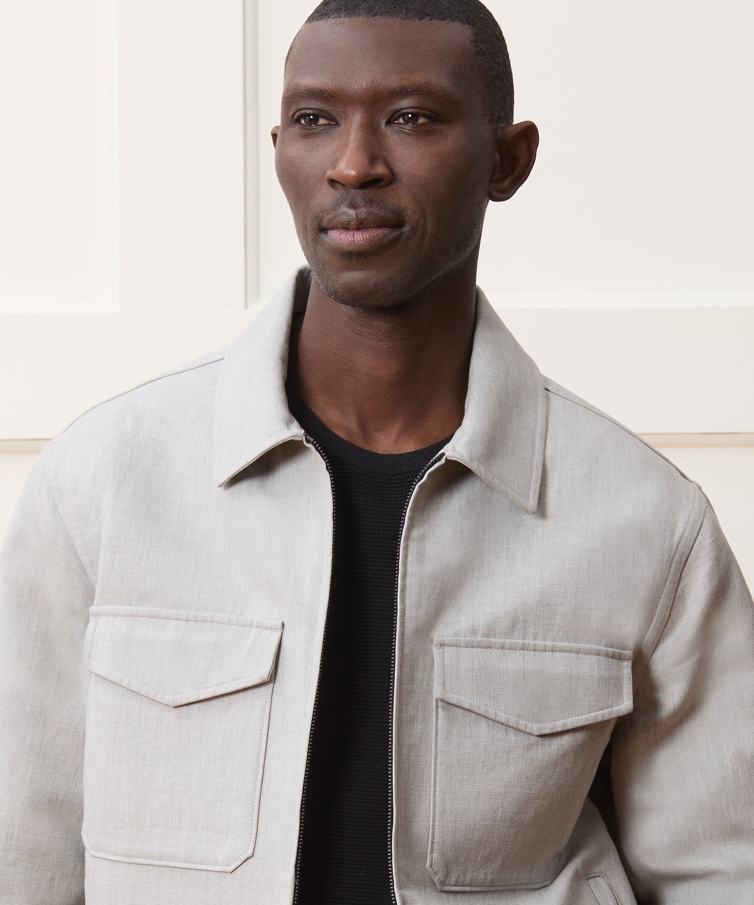 Cotton-Linen Station Jacket - Image 3