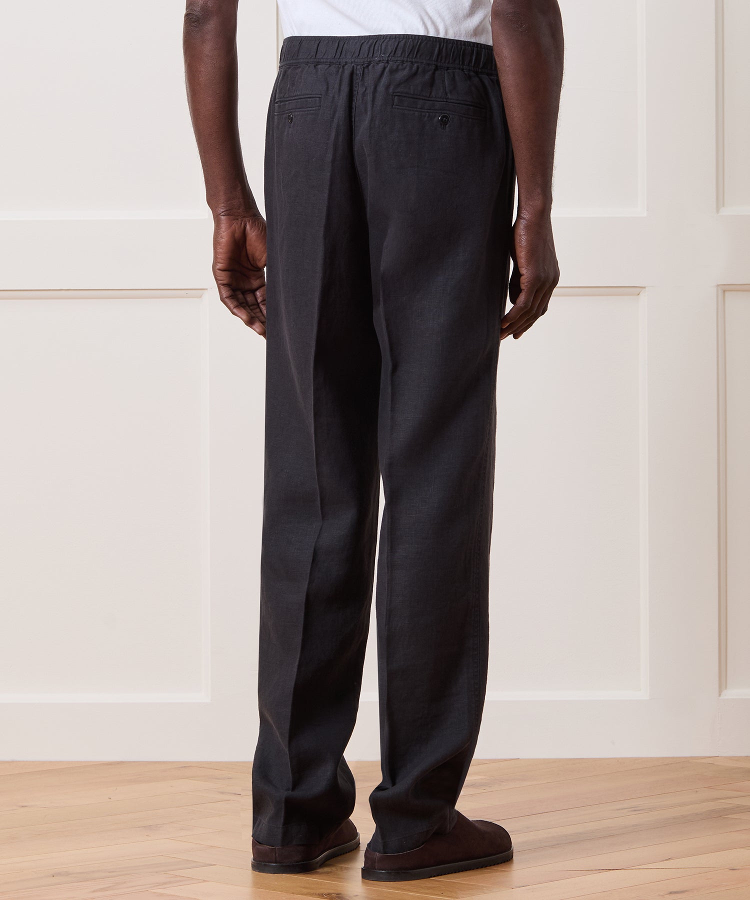 Relaxed Linen Leisure Pant - Image 3
