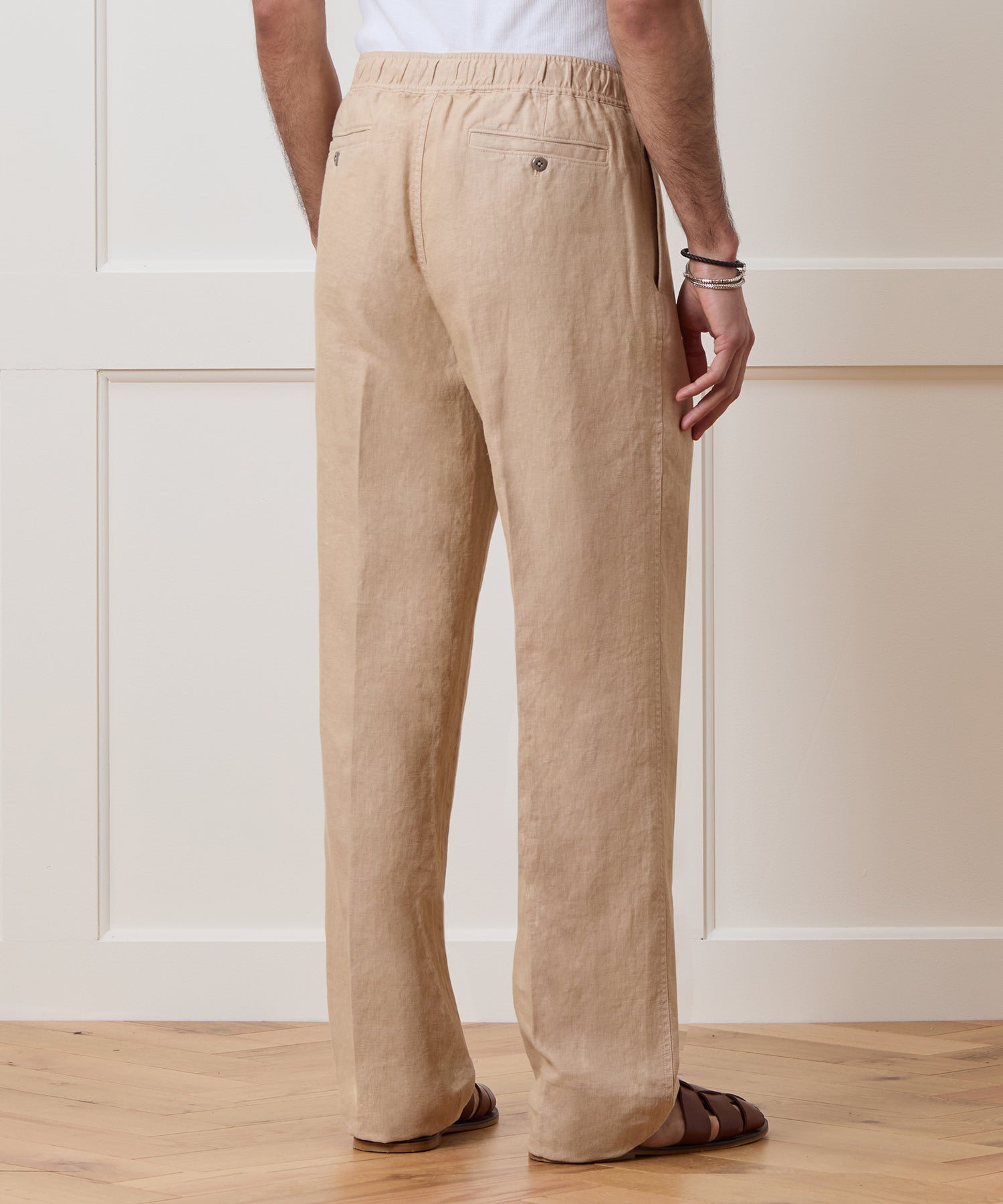 Relaxed Linen Leisure Pant - Image 5