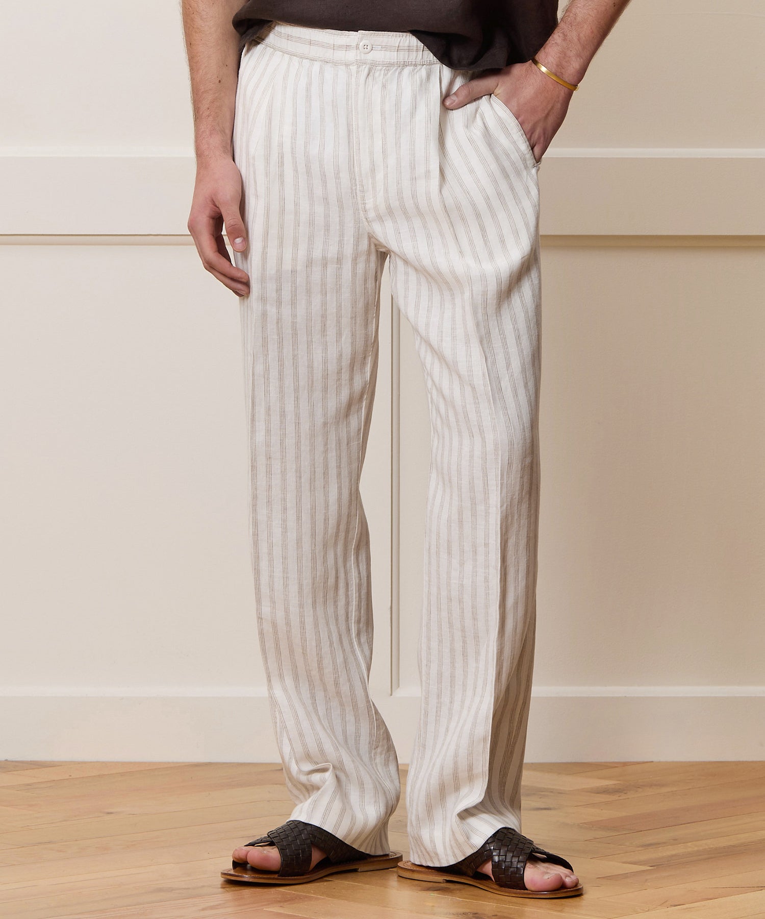 Relaxed Linen Leisure Pant - Image 2