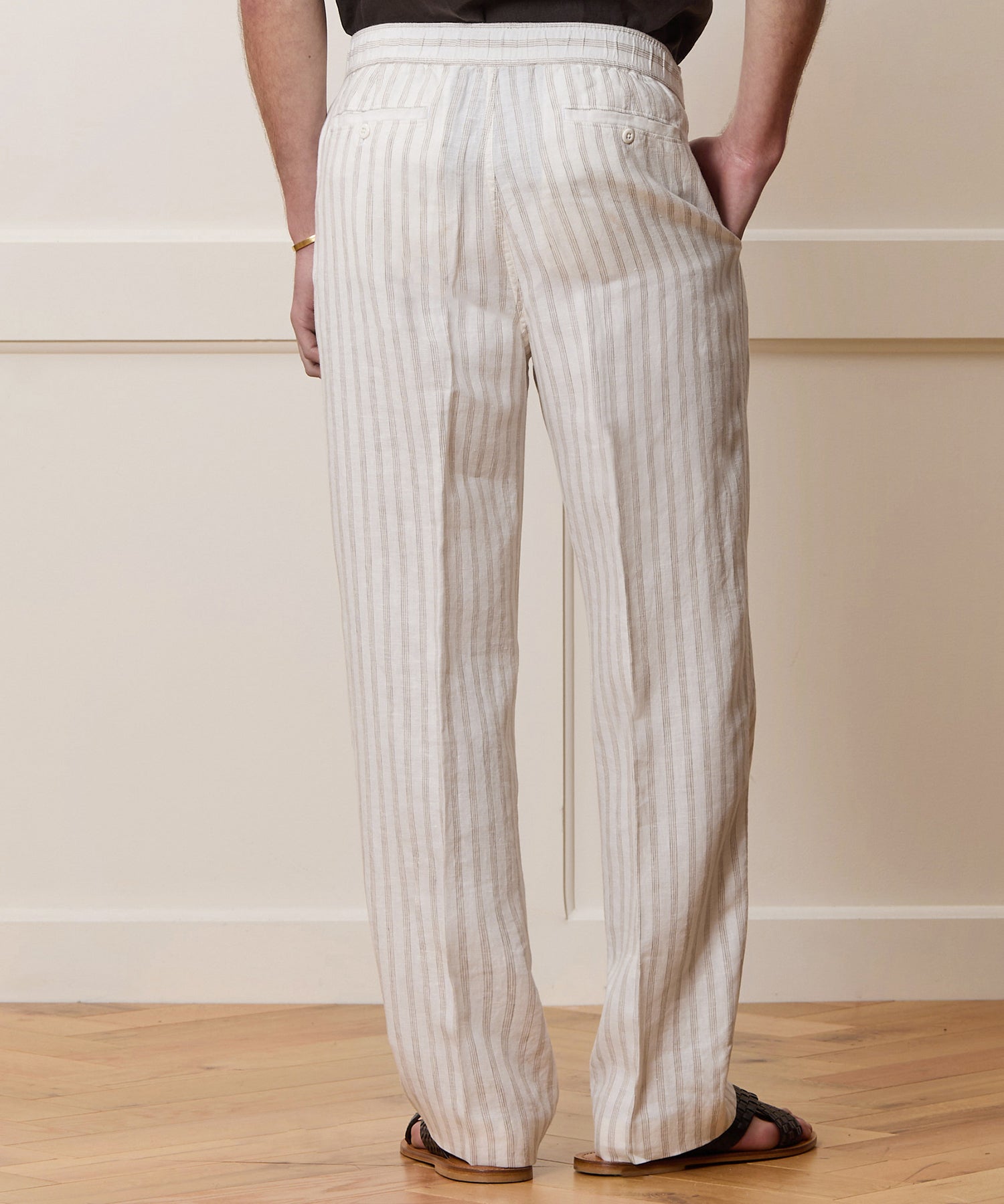 Relaxed Linen Leisure Pant - Image 3