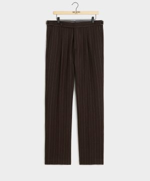 Italian Flannel Side Tab Trouser