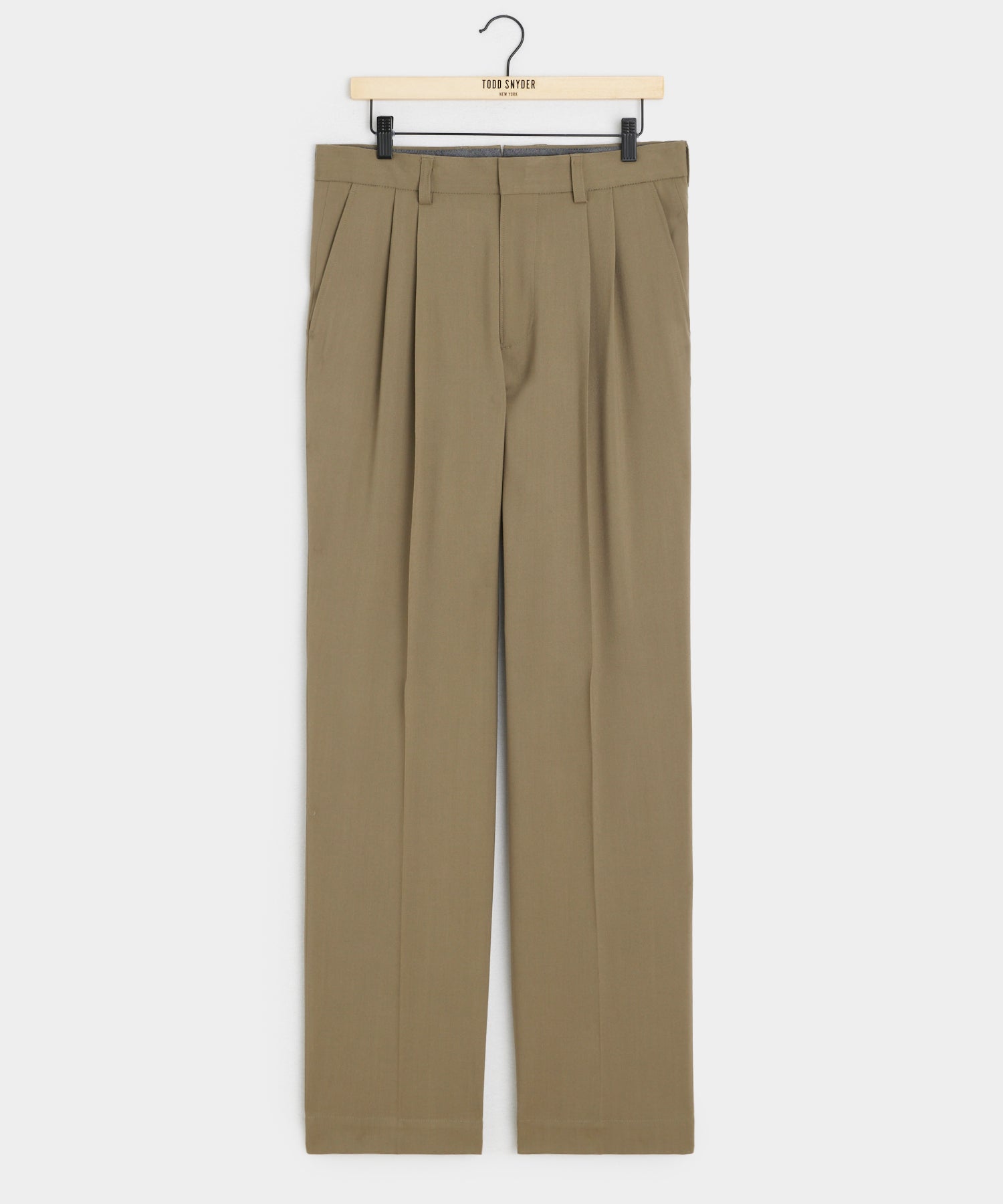Italian Gabardine Self Belt Trouser - Image 3