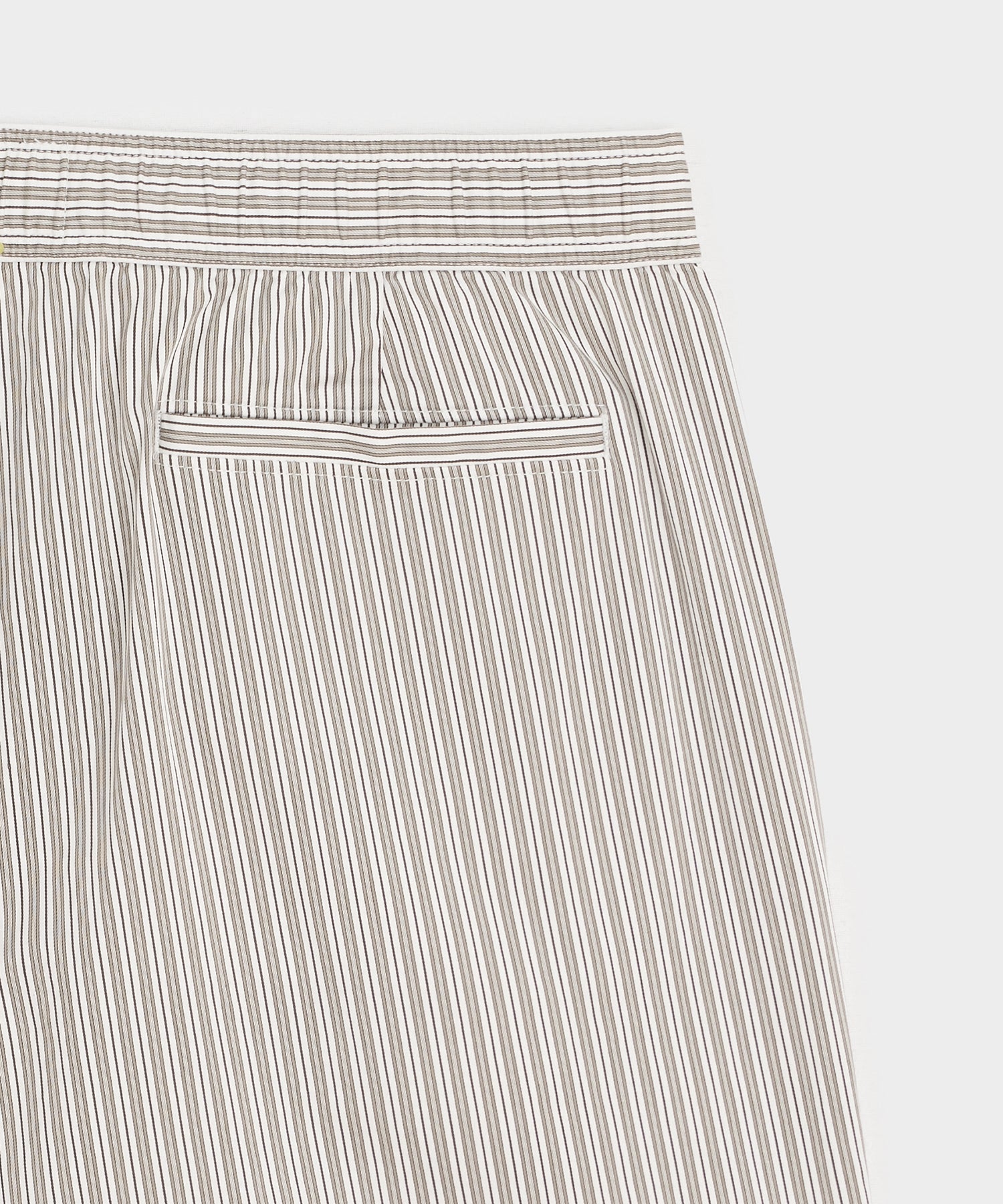 5 Striped Poplin Short - Image 7