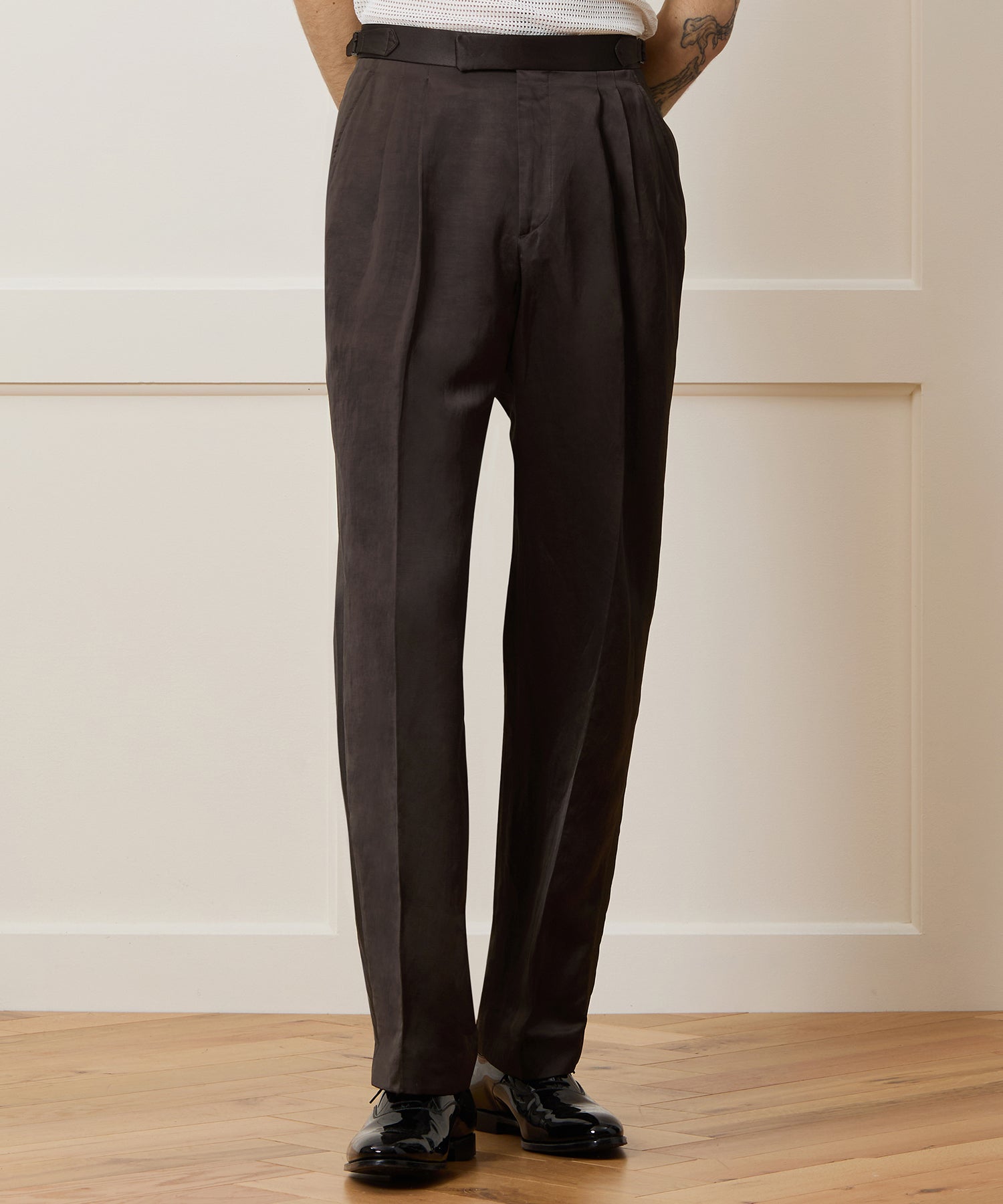 Relaxed Italian Double-Breasted Shawl Tuxedo - Image 5