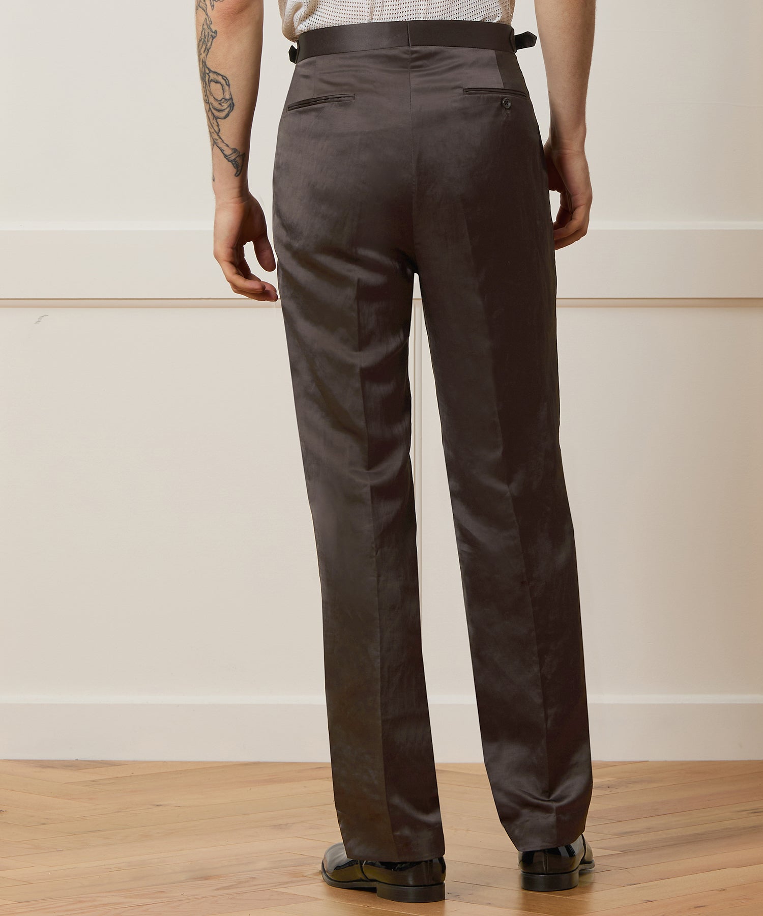 Relaxed Italian Double-Breasted Shawl Tuxedo - Image 6