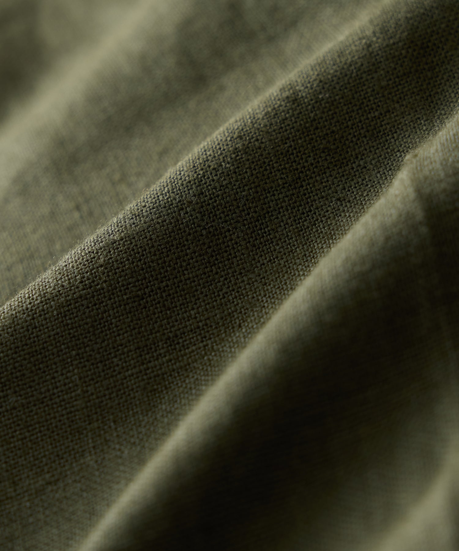 Straight Fit Linen Tab Trouser - Image 6