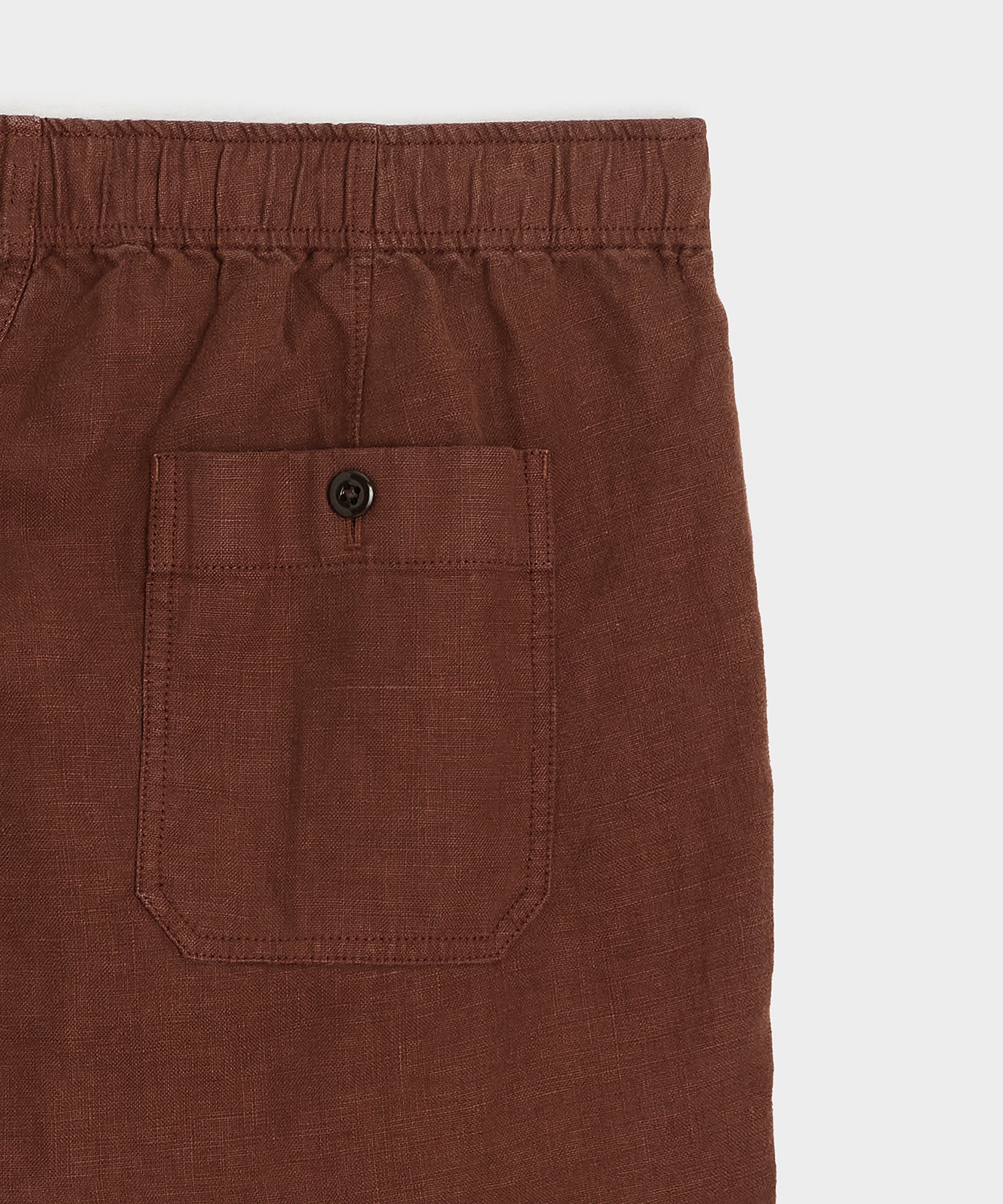 Straight Fit Linen Beach Pant - Image 7