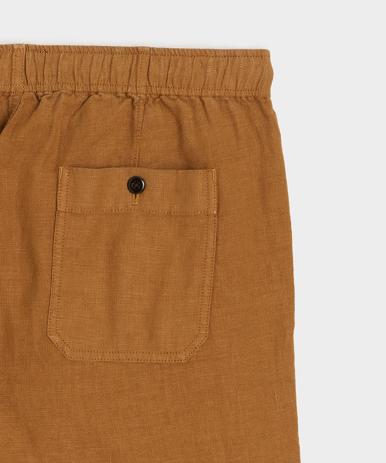 Straight Fit Linen Beach Pant - Image 6