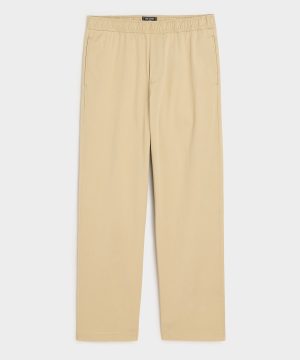 Relaxed Poplin Leisure Pant