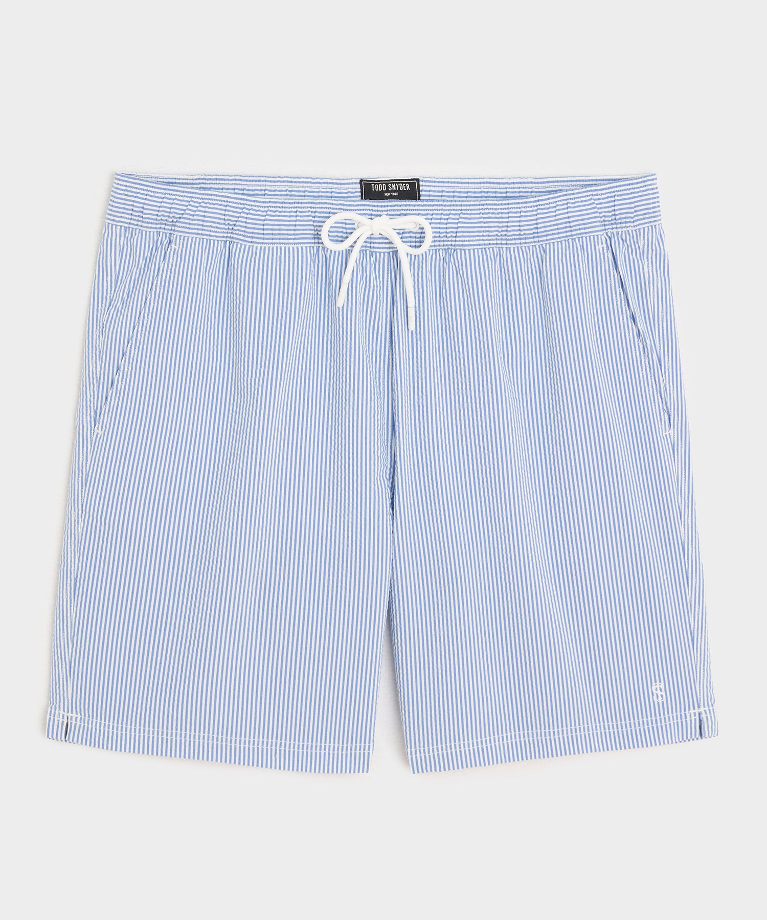 7 Seersucker Montauk Swim Trunk