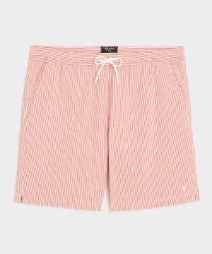 7 Seersucker Montauk Swim Trunk