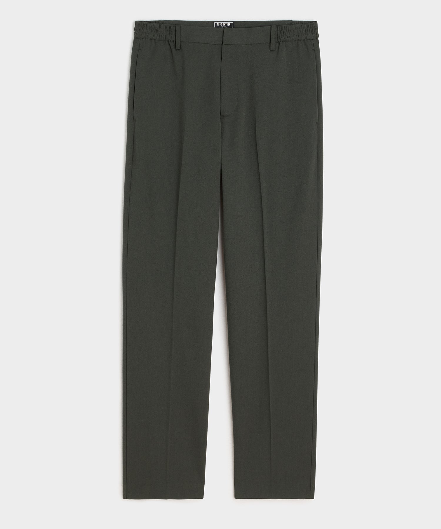 Straight Fit Italian Wool-Cotton Modern Trouser - Image 2