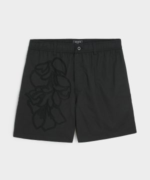 5 Floral Cotton Beachcomber Short